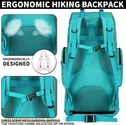Hiking Backpack for Men 70L/100L Camping Backpack Military Rucksack Molle 3 - Image 5