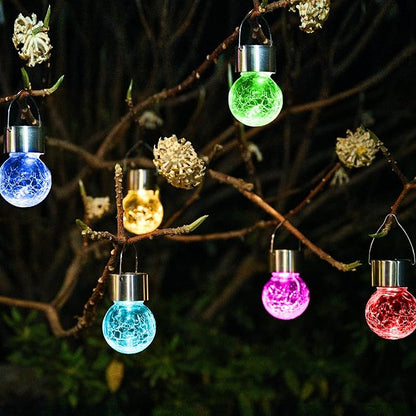 SOLPEX 12 Pack Solar Outdoor Lights Decorative, Hanging Christmas Decoration - Image 8