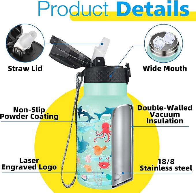 Han's Bottle Kids Water Bottle - Image 5