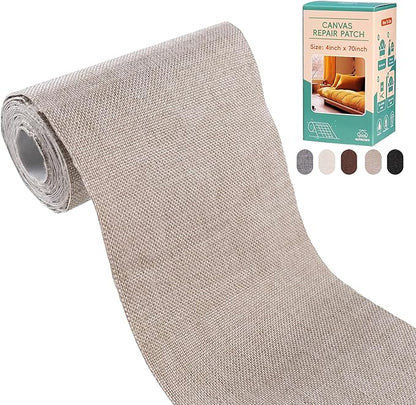 Canvas Repair Tape, Fabric Repair Patch, 4×70 Inches, Outdoor Gear Patch by Unknown