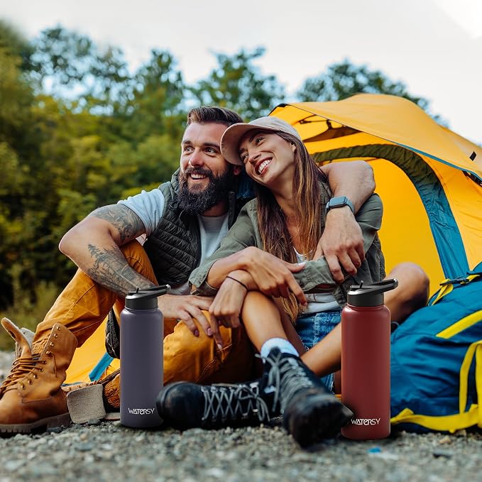 40oz Insulated Water Bottle, BPA Free&Leak Proof, Stainless Steel Water Flask - Image 9