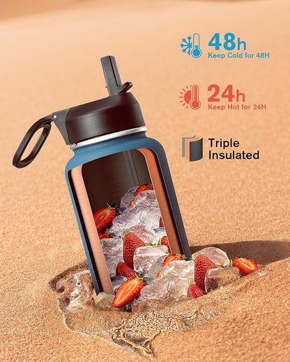 Water Bottle 40 oz Insulated - Image 2