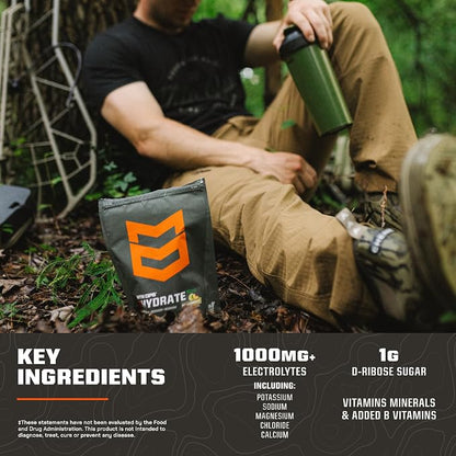 MTN OPS Hydrate Low Sugar Electrolyte Powder Drink Mix - Image 5