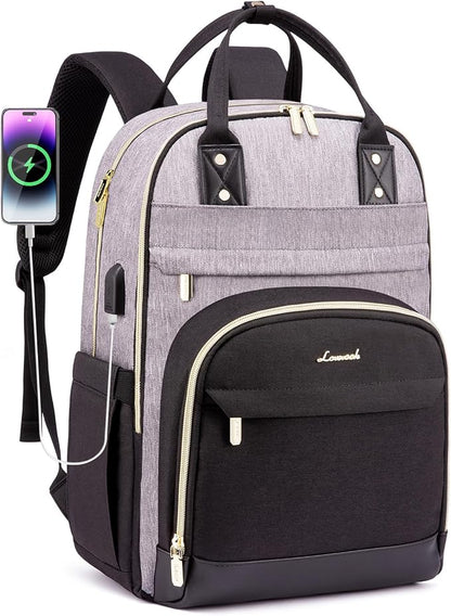 LOVEVOOK Backpack for Women, Laptop Backpack Women, Fits 17 Inch Laptop Bag - Image 8