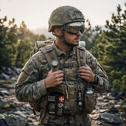 Survival First Aid Kit with Israeli Bandage, Chest Seal, Tourniquet, Tactical - Image 6