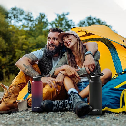40oz Insulated Water Bottle, BPA Free&Leak Proof, Stainless Steel Water Flask - Image 9