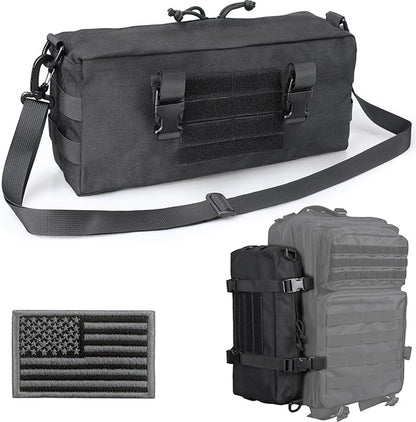 WYNEX Large Molle Pouch, Tactical Molle Bag Vertical Admin Pouch, Modular by WynexTactical