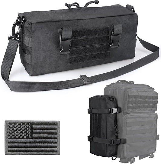 WYNEX Large Molle Pouch, Tactical Molle Bag Vertical Admin Pouch, Modular by WynexTactical