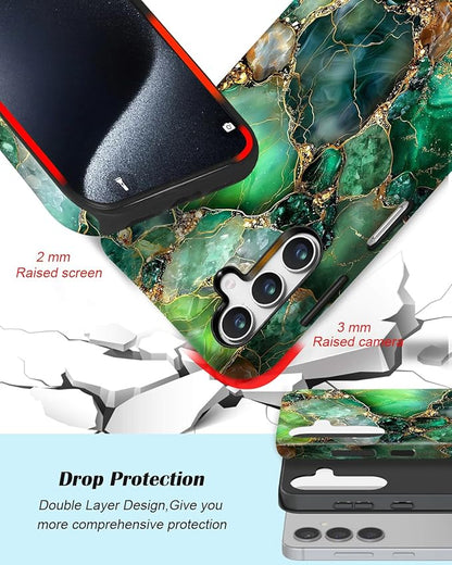 Compatible for Samsung Galaxy A37 5G Case, Dual Layer Heavy Duty 2 in 1 - Image 3