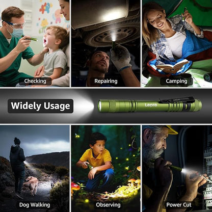 Lepro LED Pen Flashlights, Lightweight, Waterproof Pocket Flashlight - Image 5