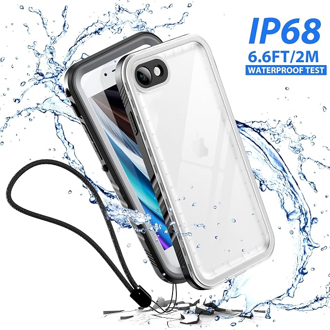 SPORTLINK Waterproof Case for iPhone SE 3rd 2022/iPhone SE 2nd 2020/iPhone 7/8 - Image 3