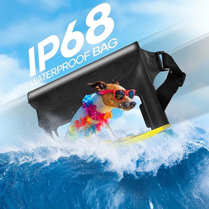 Waterproof Bag for Beach, Waterproof Pouch for Phone Passport Purse, Fanny - Image 2