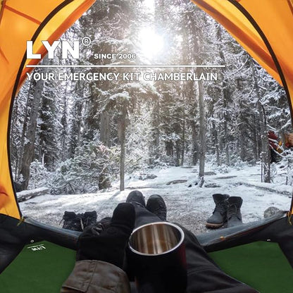 LYN Heavy Duty Emergency Blanket Survival Gear Waterproof Insulated Blanket - Image 6