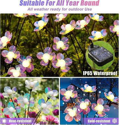 NBQQ Solar Garden Lights Outdoor, Swaying Light Waterproof Solar Lights Outdoor - Image 7