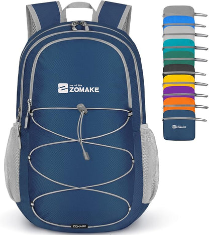 ZOMAKE Lightweight Packable Backpack 28L, Foldable Backpacks Water Resistant by ZOMAKE