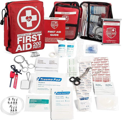 Swiss Safe 2-in-1 First Aid Kit by SwissSafe