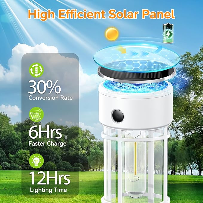 LETMY 12 Pack Solar Pathway Lights Outdoor, Bright Solar Lights Outdoor - Image 7