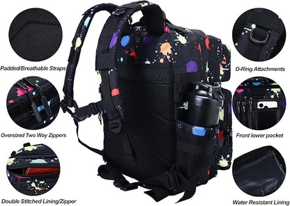 LHI Military Tactical Backpack for Men and Women 45L Army 3 Days Assault Pack - Image 4