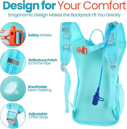 Shinylin 2 Pcs Kids Hydration Backpack - Image 4