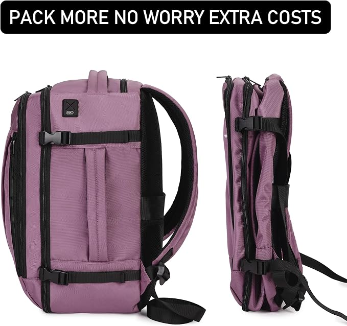 ECOHUB Travel Backpack 18x14x8 Spirit Airlines Personal Item Bag Carry On - Image 7