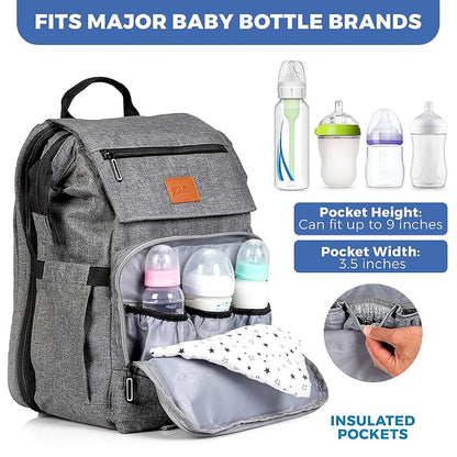 PILLANI Baby Diaper Bag Backpack - Image 4