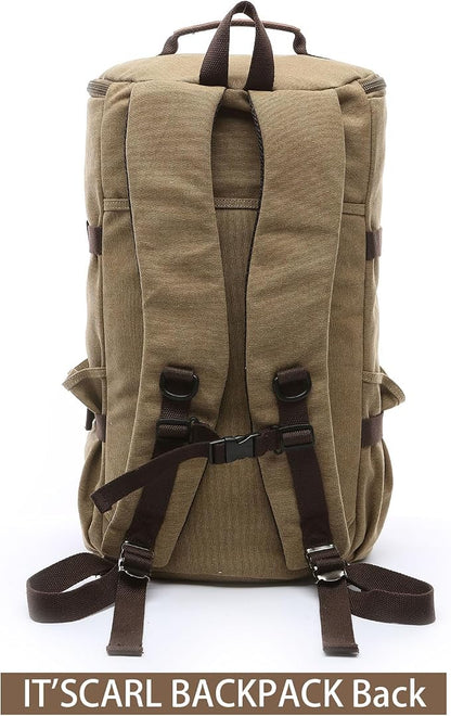 IT'SCARL Large backpack for men, Travel backpack, Carry on, Canvas big bag - Image 8