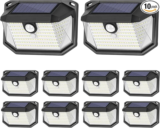 Solar Outdoor Lights, Waterproof Solar Powered Security Light by Brightever