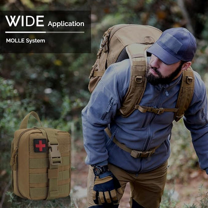 IFAK Trauma First Aid Kit Molle Pouches Emergency Survival Kit - Image 7