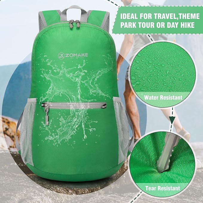 ZOMAKE Ultra Lightweight Hiking Backpack 20L - Image 4