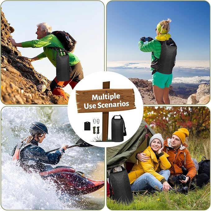Bear Bag Hanging Kit, 10L Waterproof Bear Bags - Image 6