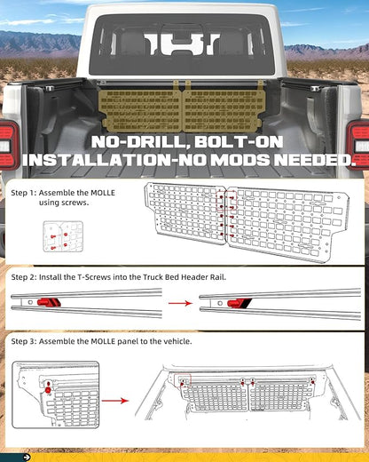 Trumgeta Front Bed MOLLE Panel Fit - Image 5