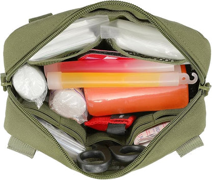 FRTKK Tactical Molle Admin Pouch Utility Laser Cut EDC Tool Pouch Bag - Image 4