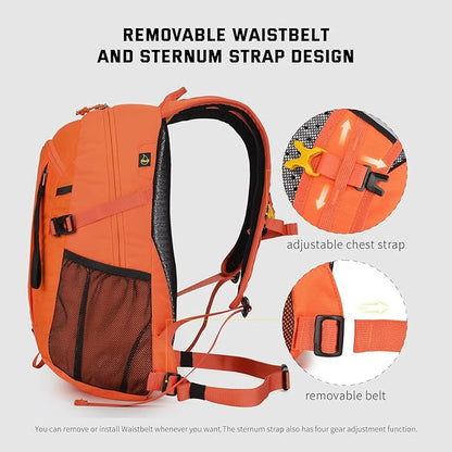 SKYSPER Small Hiking Backpack, 20L Lightweight Travel Backpacks Hiking Daypack - Image 3