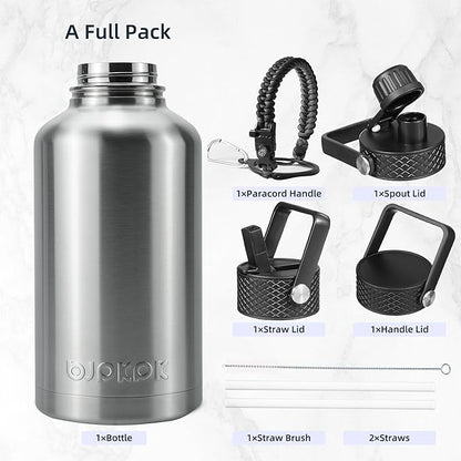 BJPKPK Half Gallon Insulated Water Bottles - Image 4