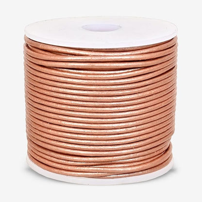 GENIQUE Real/Genuine Round Leather String Cord - Image 2