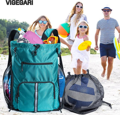 Large Beach Backpack Waterproof Sandproof - Image 7