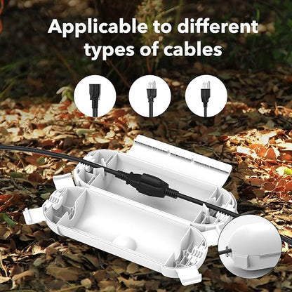 Outdoor Extension Cord Safety Cover, BN-LINK Outdoor Plug Protector Waterproof - Image 7