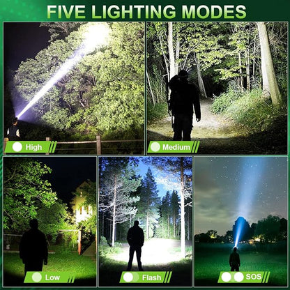 BUD K Rechargeable LED Headlamp, 1000 Lumens Super Bright Headlamp Flashlight - Image 3