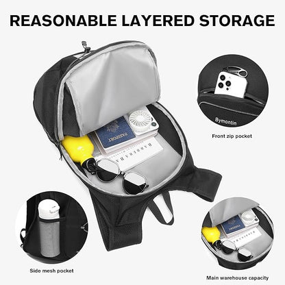 Ultra-Light Soft Daypack 15L/20L, Cushioned Breathable Back Panel Backpack - Image 2