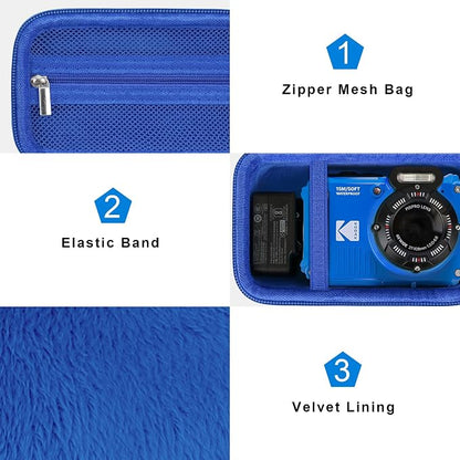 Canboc Carrying Case for KODAK PIXPRO WPZ2 Rugged Waterproof Digital Camera - Image 5