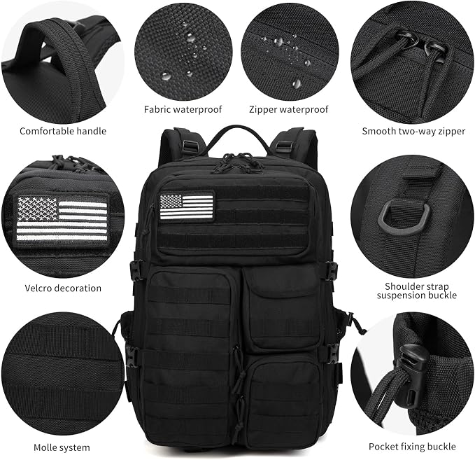 Wotony Tactical Backpack - Image 8