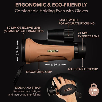 12x50 Monocular Telescope - Image 4
