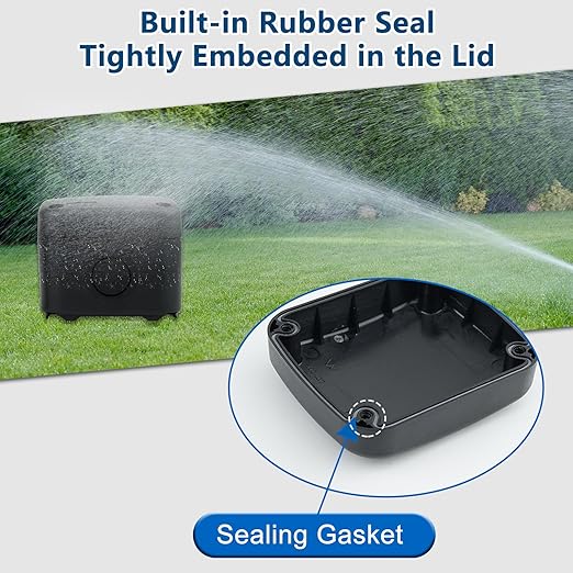 Outdoor Junction Box, Nineleaf IP66 Waterproof Electrical Project Boxes PVC/ABS - Image 7