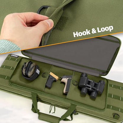 TORIBIO Double Rifle Case Soft Bag 32" 34" 36" 42" 46" 48'' 51“ 55” Gun Case - Image 4