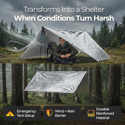 Sierra Madre Emergency Mylar Thermal Space Blanket - Image 5