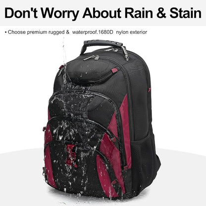 Boavan Laptop Backpack for men, 17.3 inch Laptop Bag - Image 6