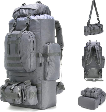 King'sGuard 100L Camping Hiking Backpack Molle Rucksack Military Camping by King%27sGuard