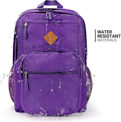 ZORFIN 26L Backpack for College, and Travel: Water Resistant Bookbag - Image 7