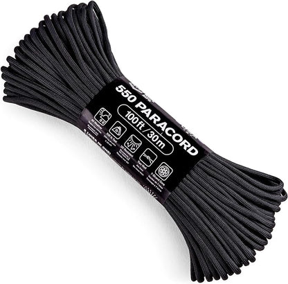 Atwood Rope MFG 550 Paracord 100 Feet 7-Strand Core Nylon Parachute Cord by AtwoodRopeMFG