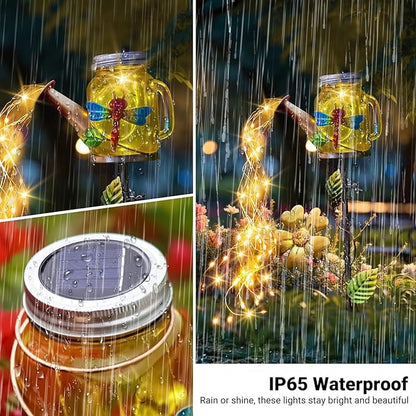 SRNPMIU Solar Watering Can Light, Yard Outdoor Decor Lights, IP65 Waterproof - Image 4